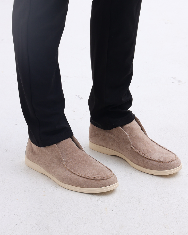 The Label ™ I Old Money High Suede Loafers
