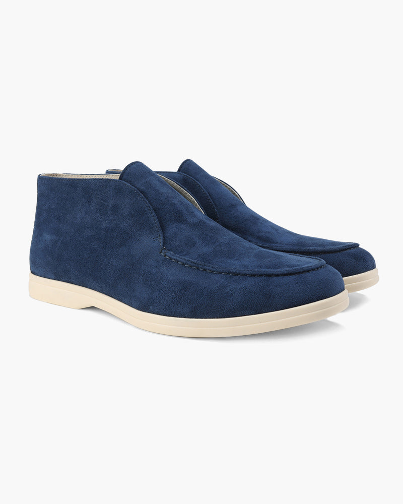 The Label ™ I Old Money High Suede Loafers