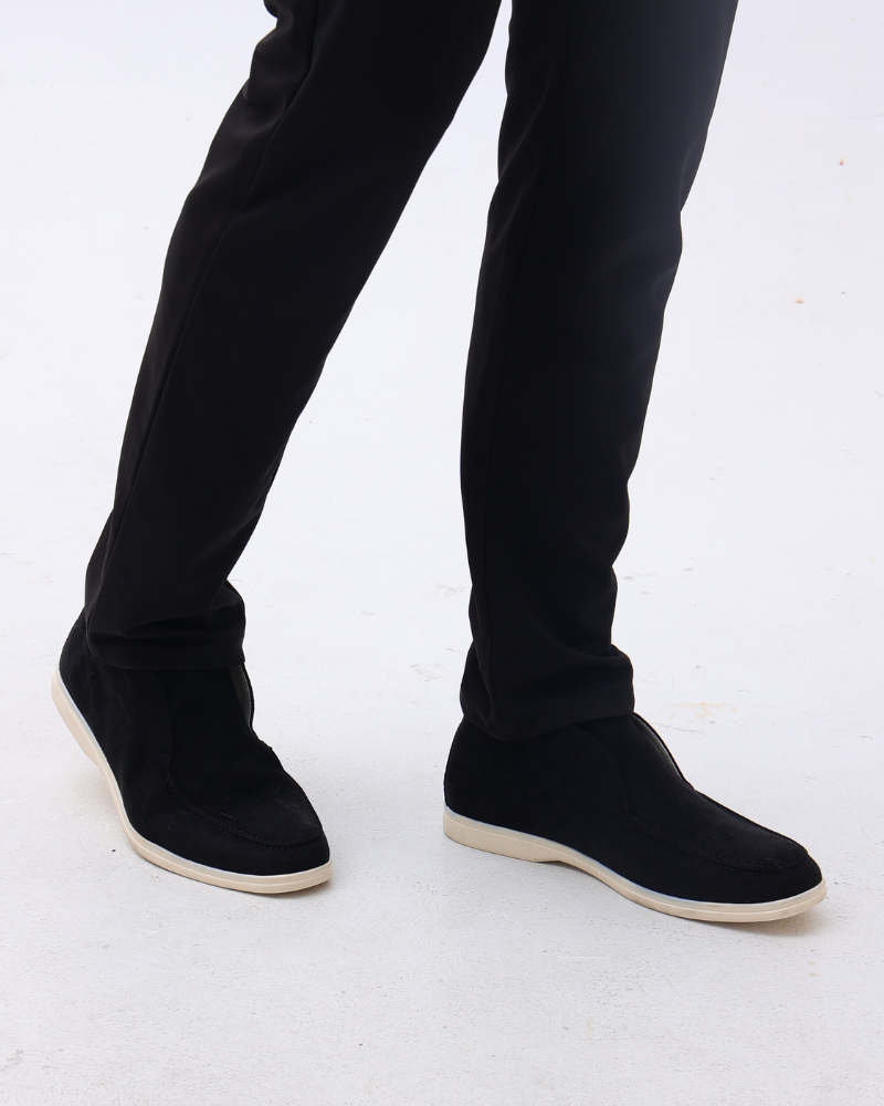 The Label ™ I Old Money High Suede Loafers