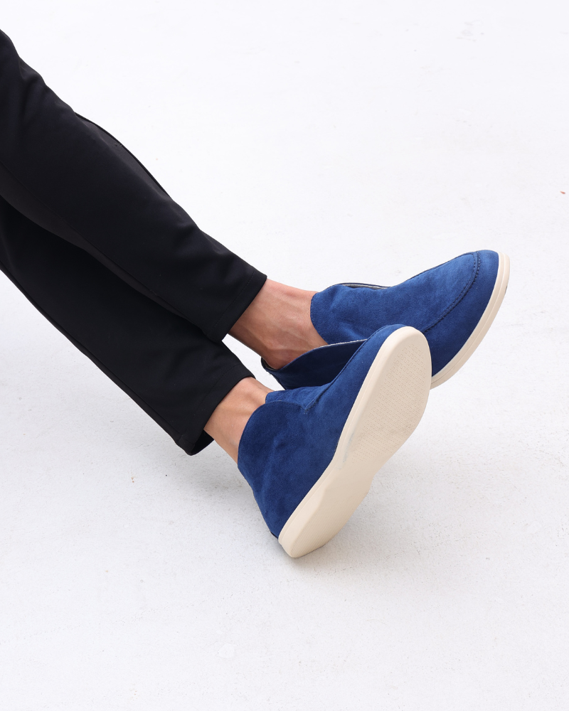 The Label ™ I Old Money High Suede Loafers