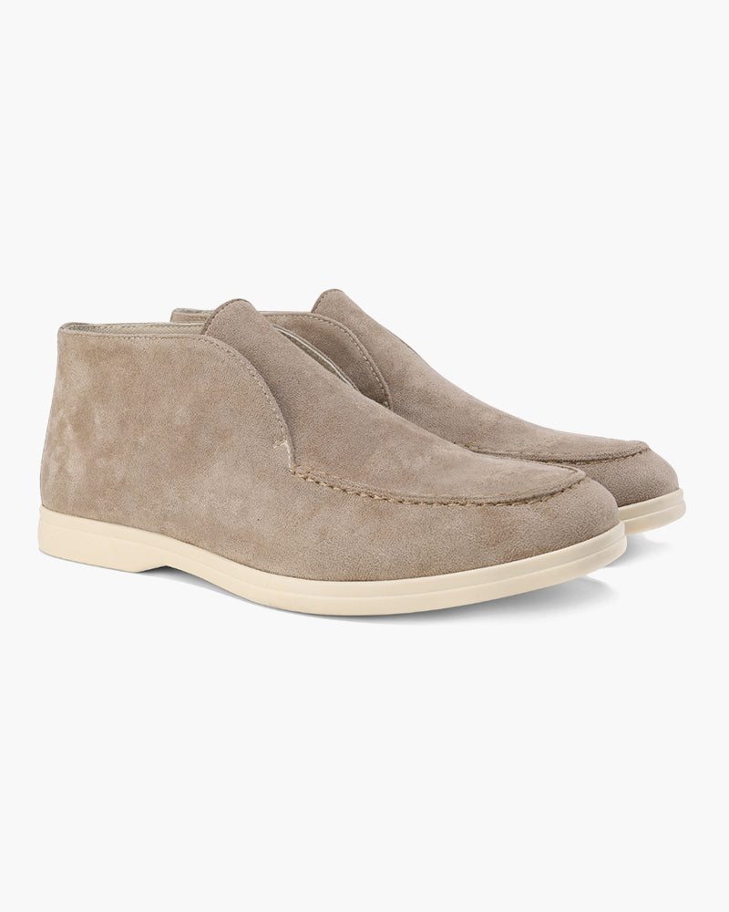 The Label ™ I Old Money High Suede Loafers