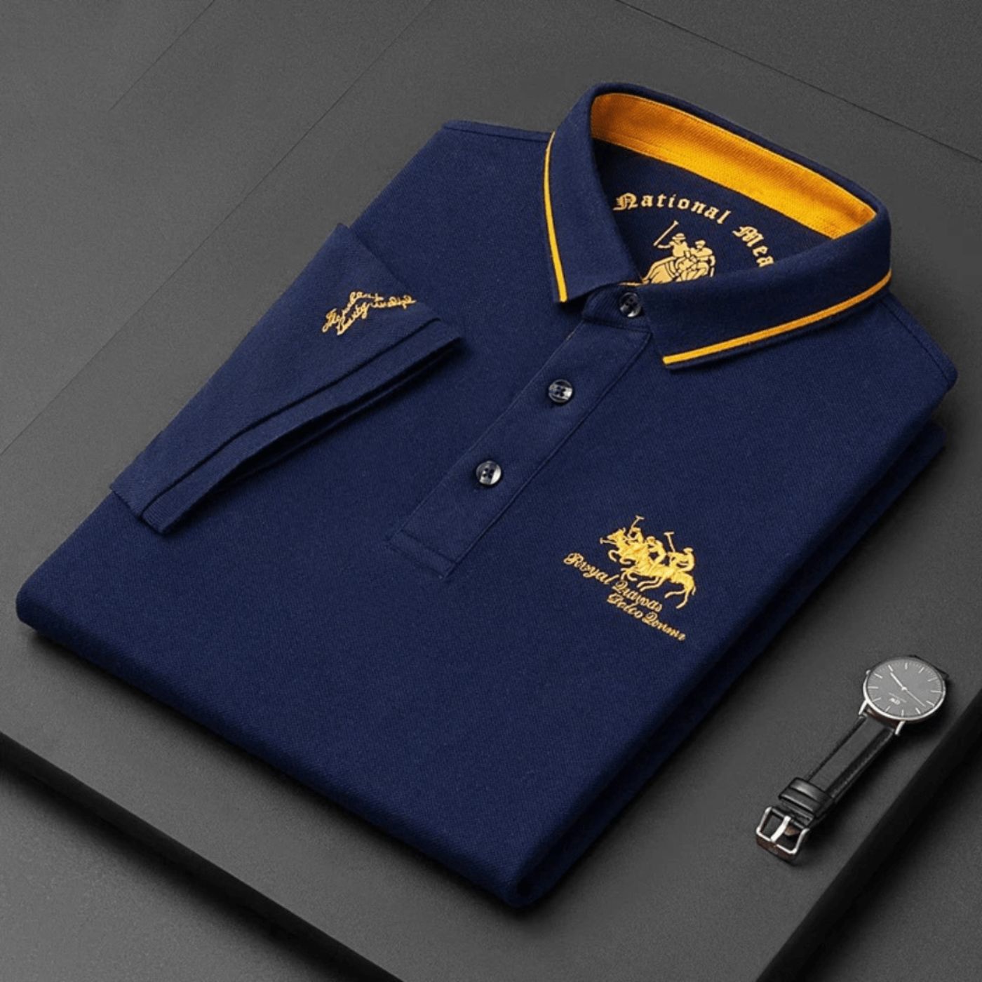 The Label™ | Luxe mannenpolo (1+1 gratis)