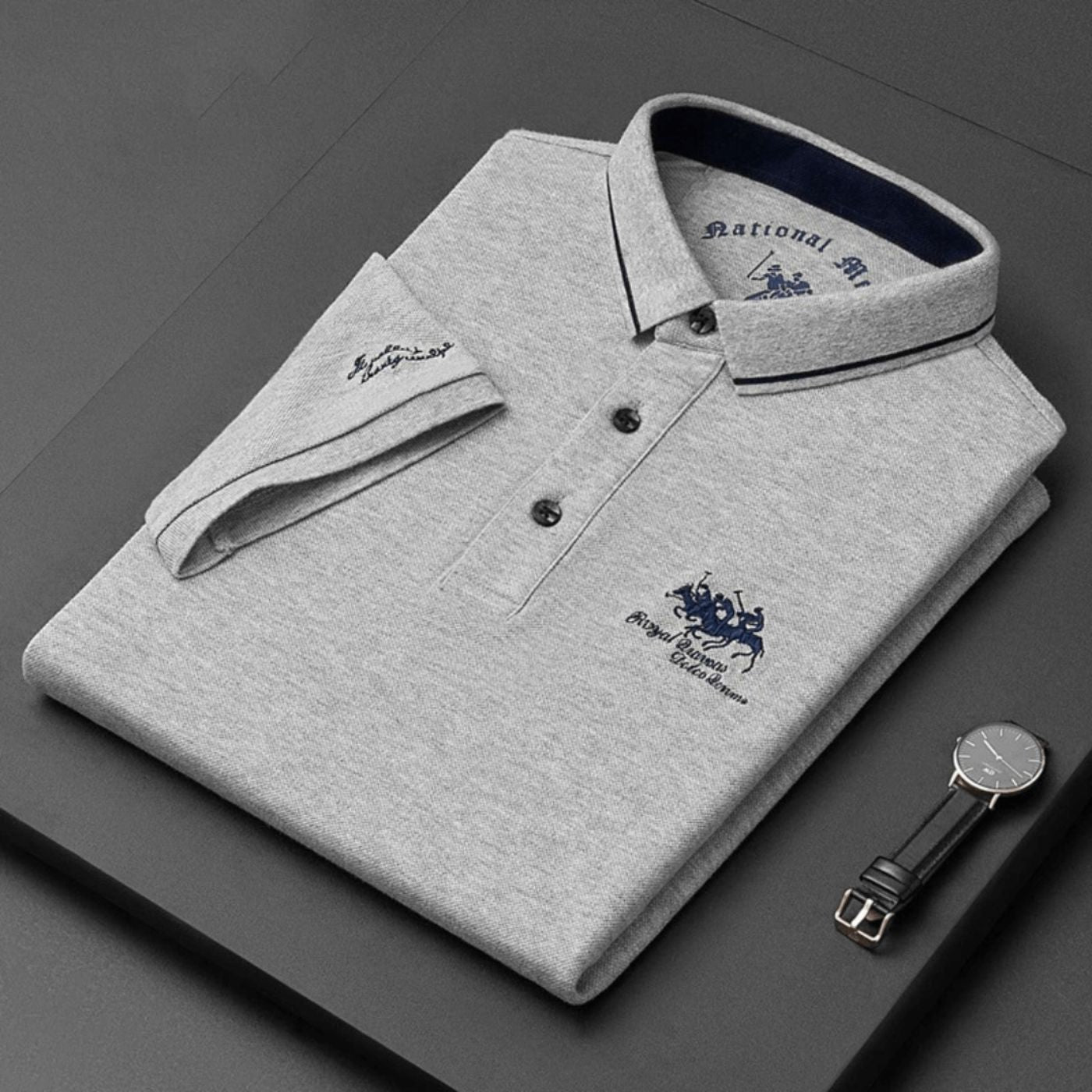 The Label™ | Luxe mannenpolo (1+1 gratis)