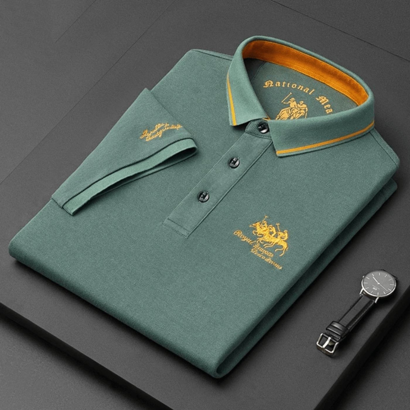 The Label™ | Luxe mannenpolo (1+1 gratis)