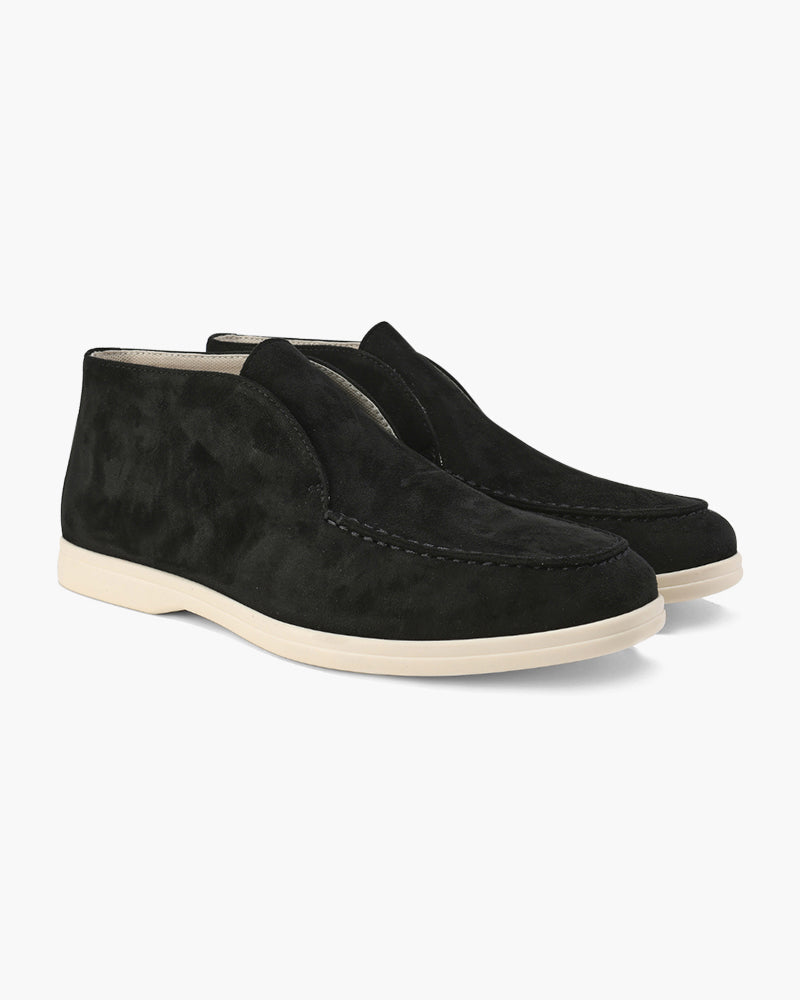 The Label ™ I Old Money High Suede Loafers