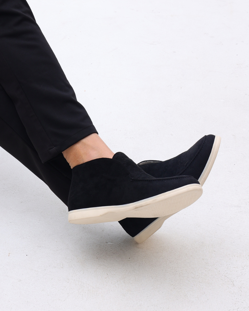 The Label ™ I Old Money High Suede Loafers