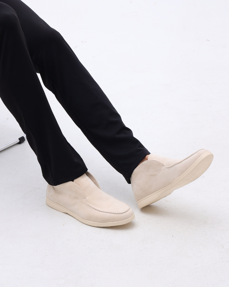 The Label ™ I Old Money High Suede Loafers