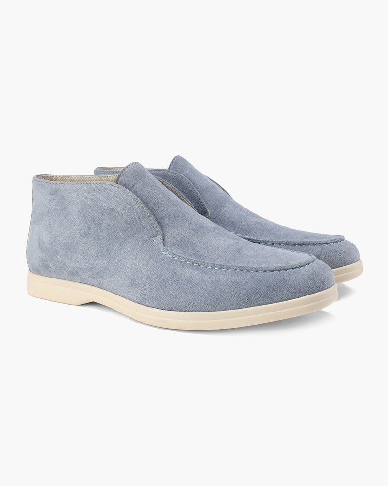 The Label ™ I Old Money High Suede Loafers