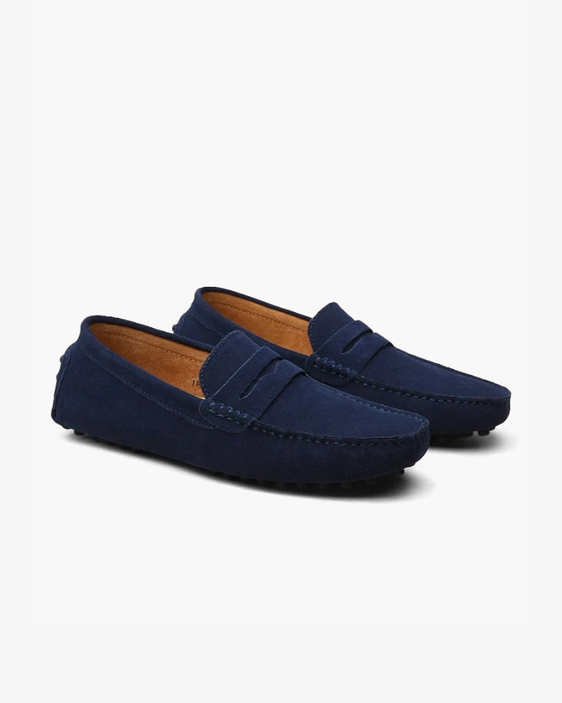 The Label ™ | Suede Driver Loafers