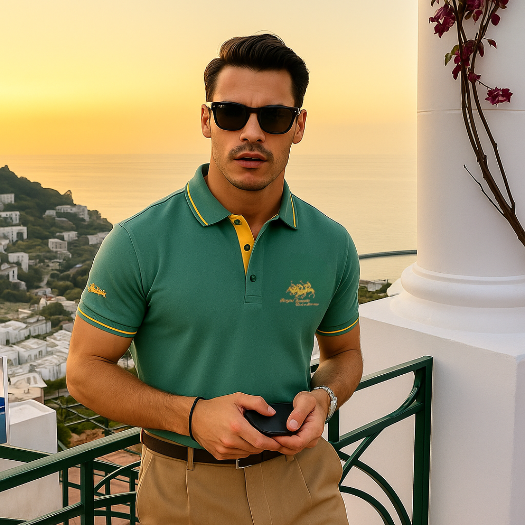 The Label™ | Luxe mannenpolo (1+1 gratis)