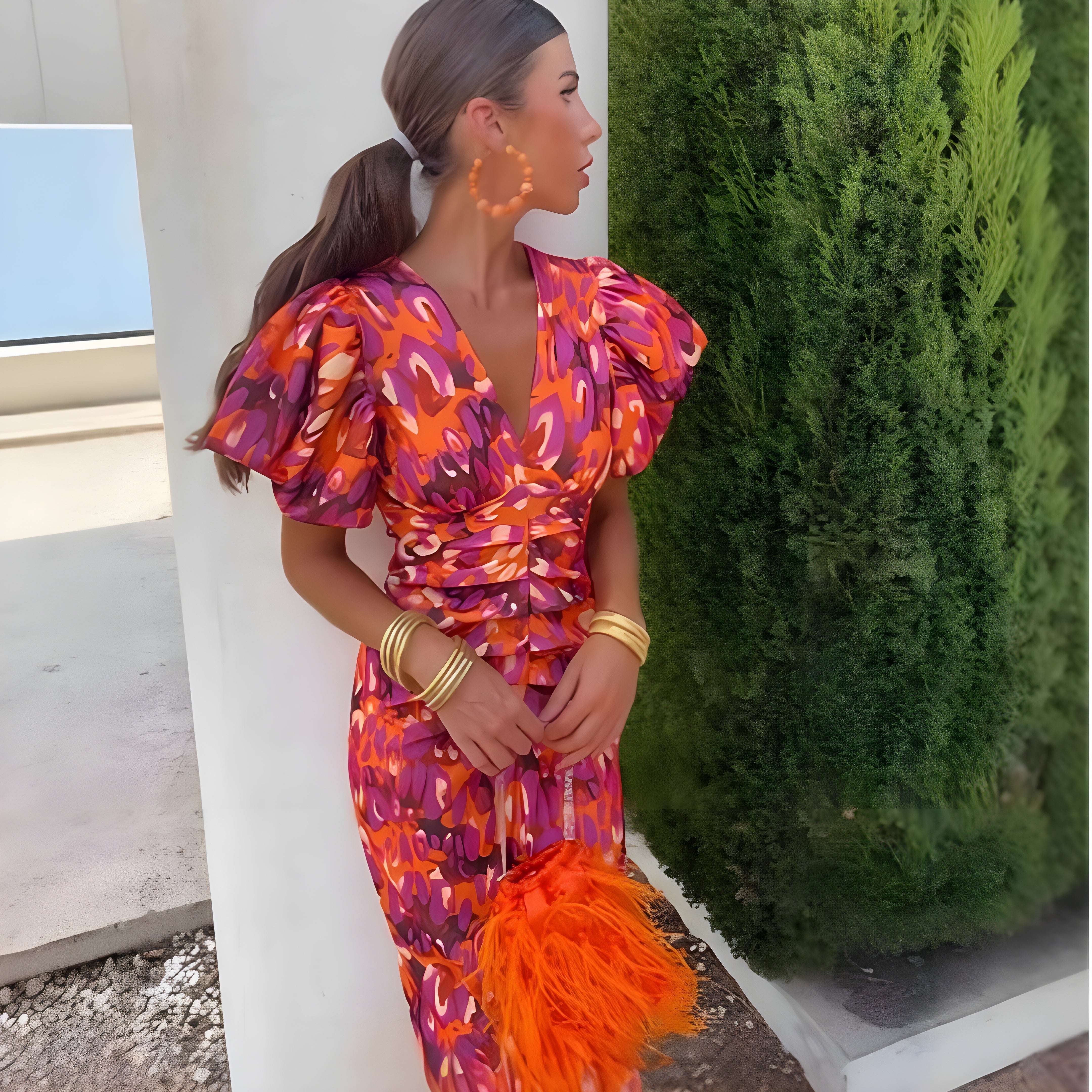 COLORFUL DRESS