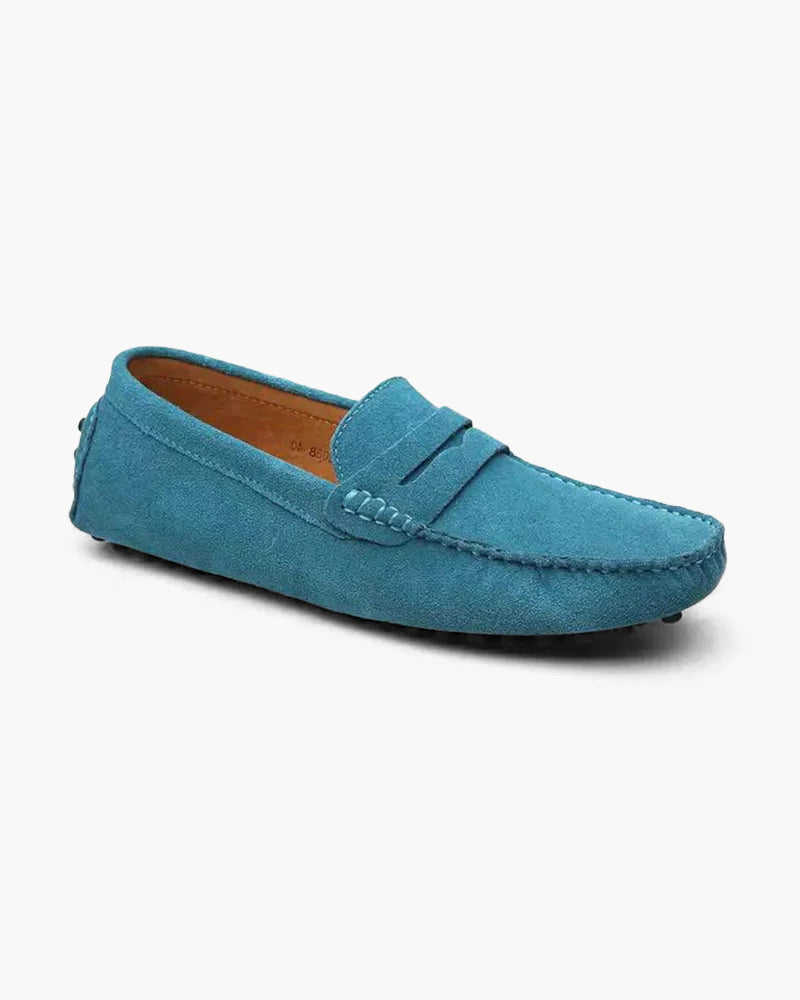 The Label ™ | Suede Driver Loafers