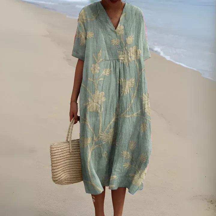 Olalla – Zomerse Jurk met Print