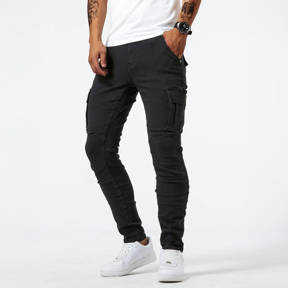 Laluna® | Stretchy Cargo Jeans