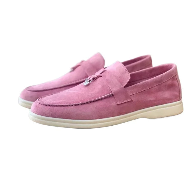 The Label ™ | Suède dames loafers