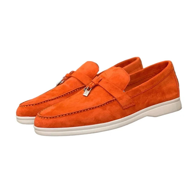 The Label ™ | Suède dames loafers
