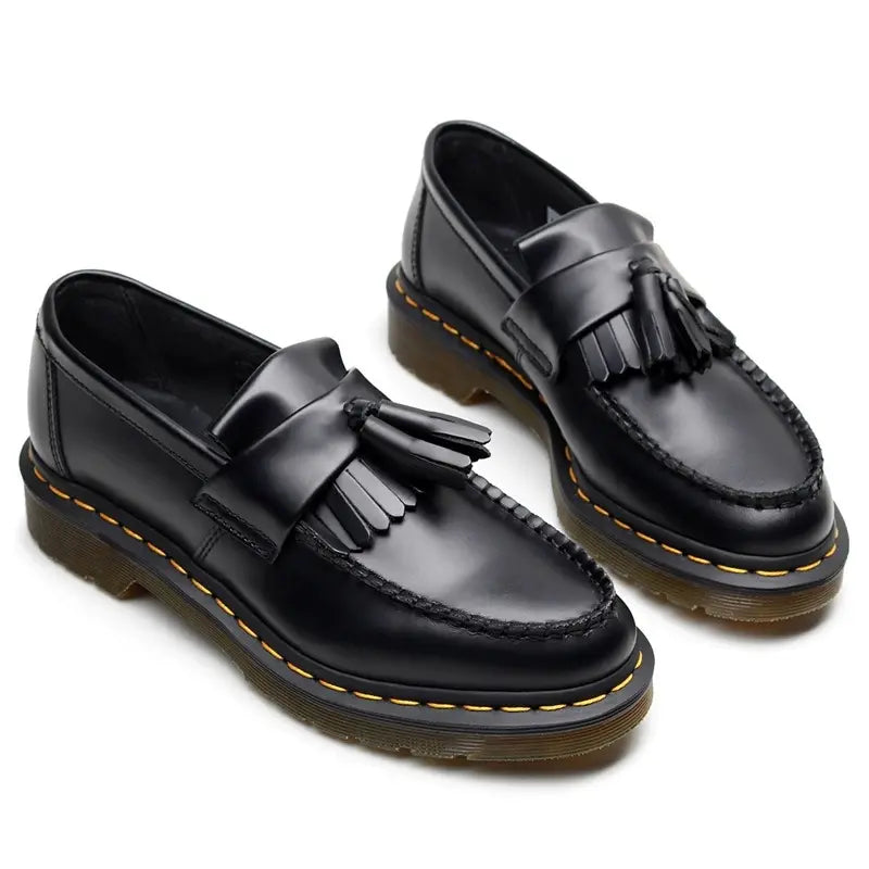 The Label ™ | Oude geld leren loafers