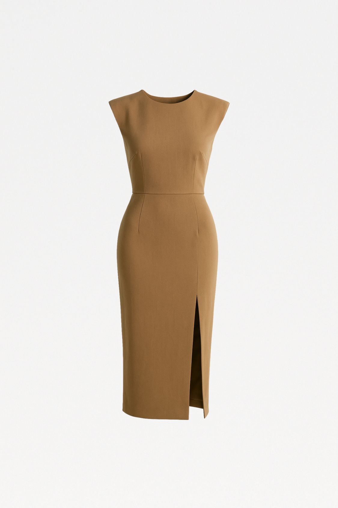 PLISSÉ MAXI DRESS