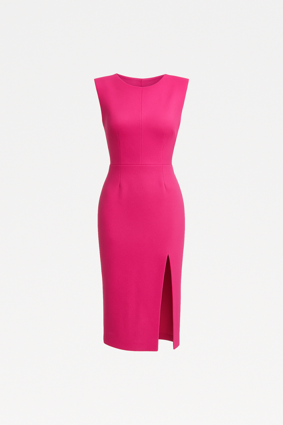PLISSÉ MAXI DRESS