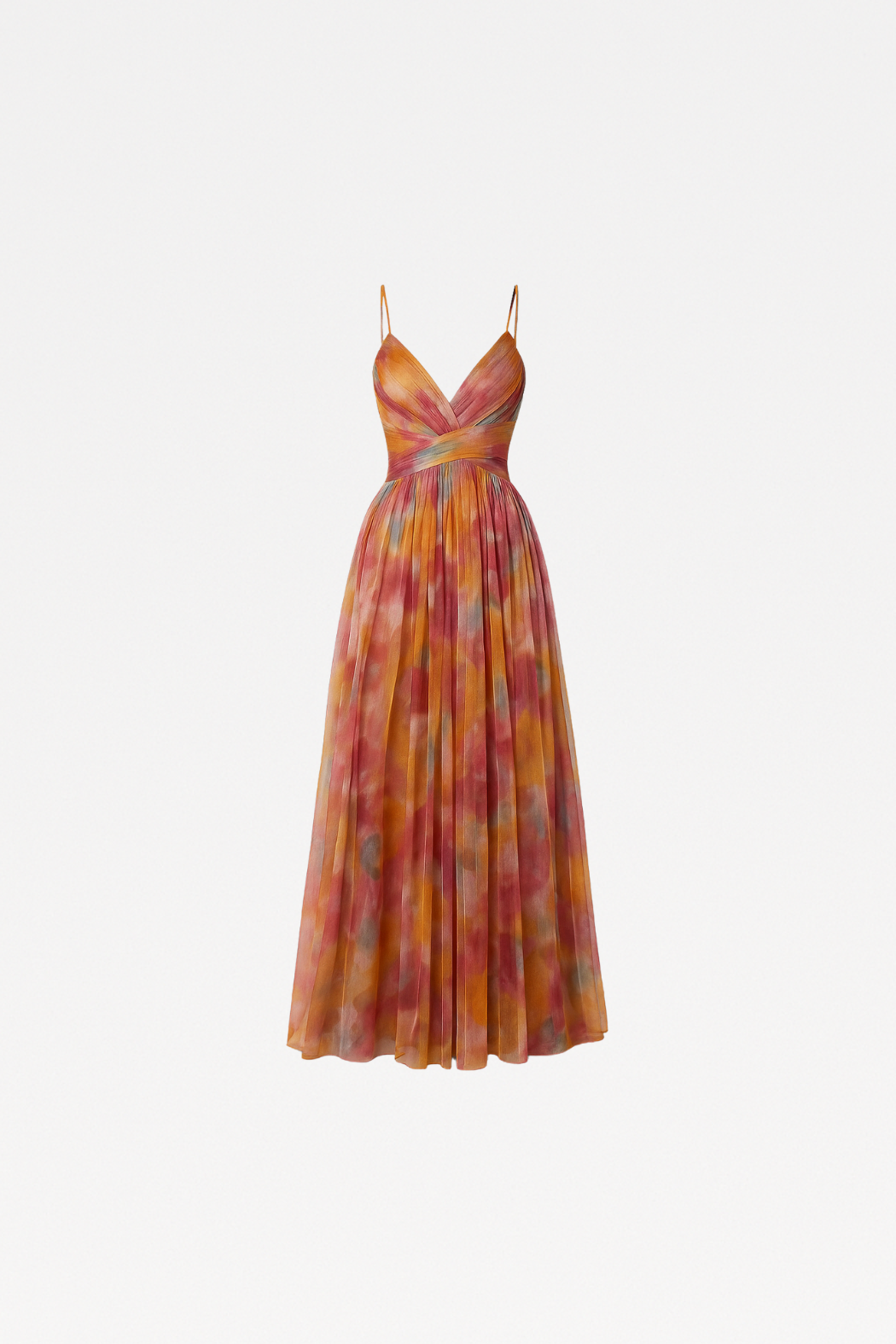 FLORAL PRINT MAXI DRESS