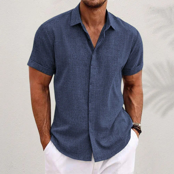 The Label ™ | Barcelona linnen zomeroverhemd