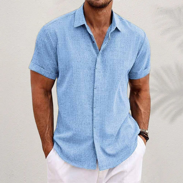 The Label ™ | Barcelona linnen zomeroverhemd