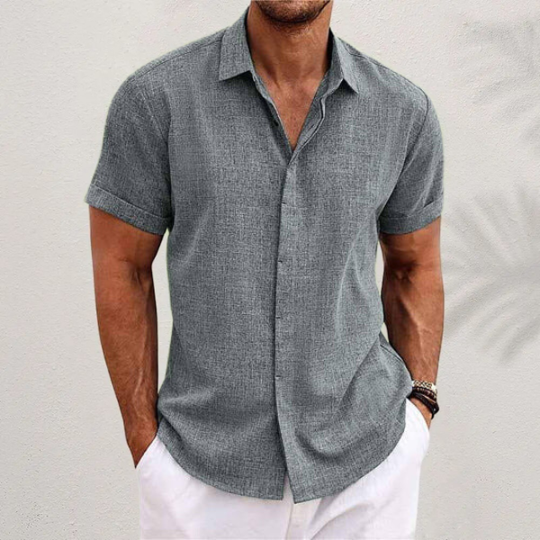 The Label ™ | Barcelona linnen zomeroverhemd