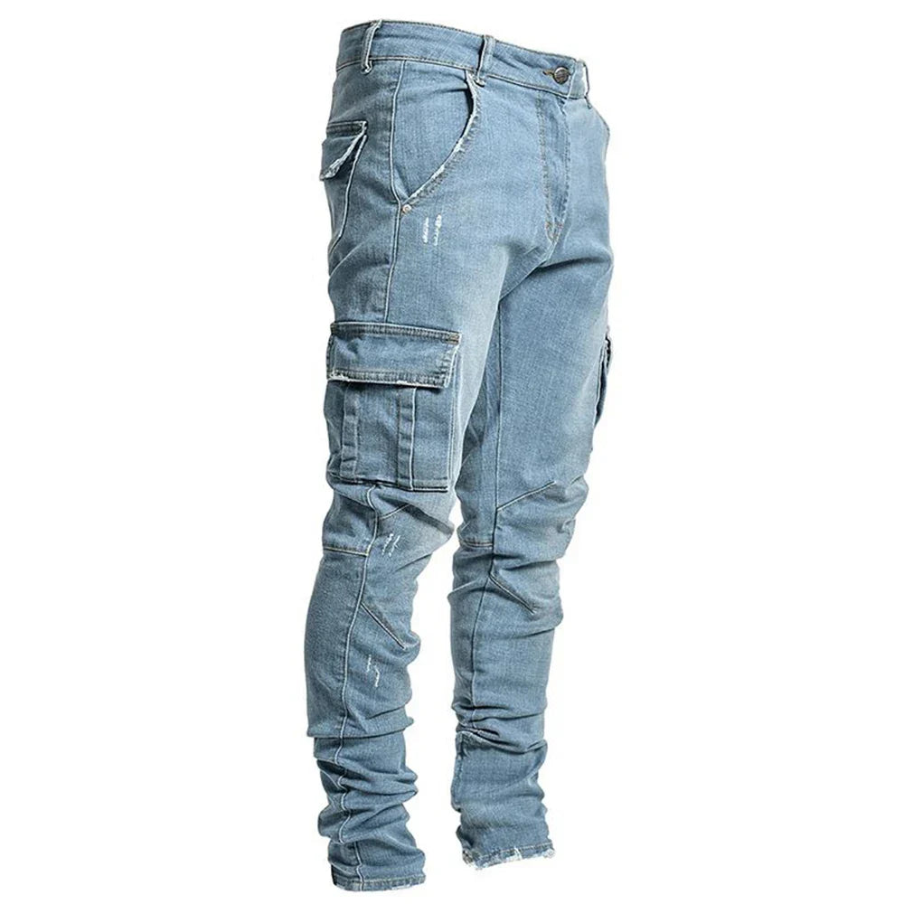 The Label ™ | Cargo Street Elastic Jeans