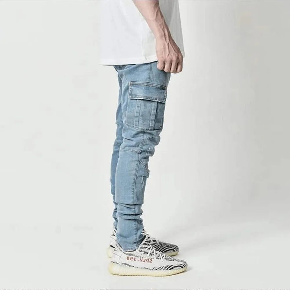 The Label ™ | Cargo Street Elastic Jeans