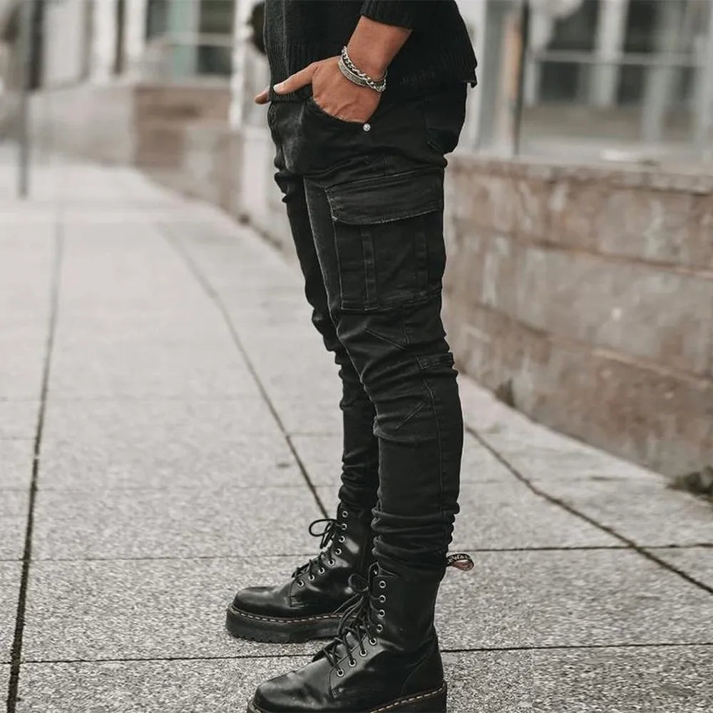 The Label ™ | Cargo Street Elastic Jeans