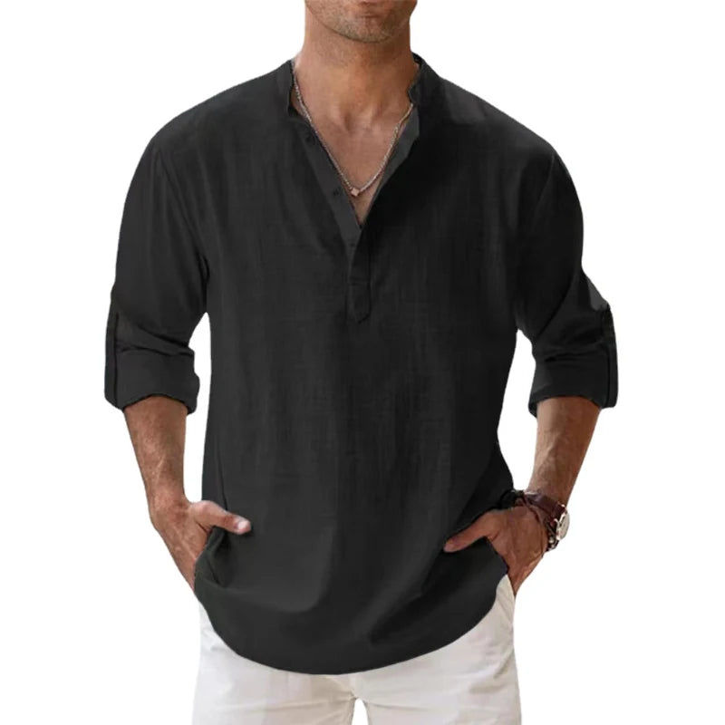 The Label™  | Henley Blouse