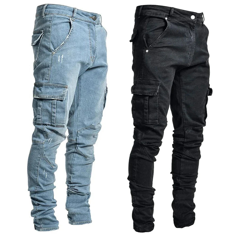 The Label ™ | Cargo Street Elastic Jeans