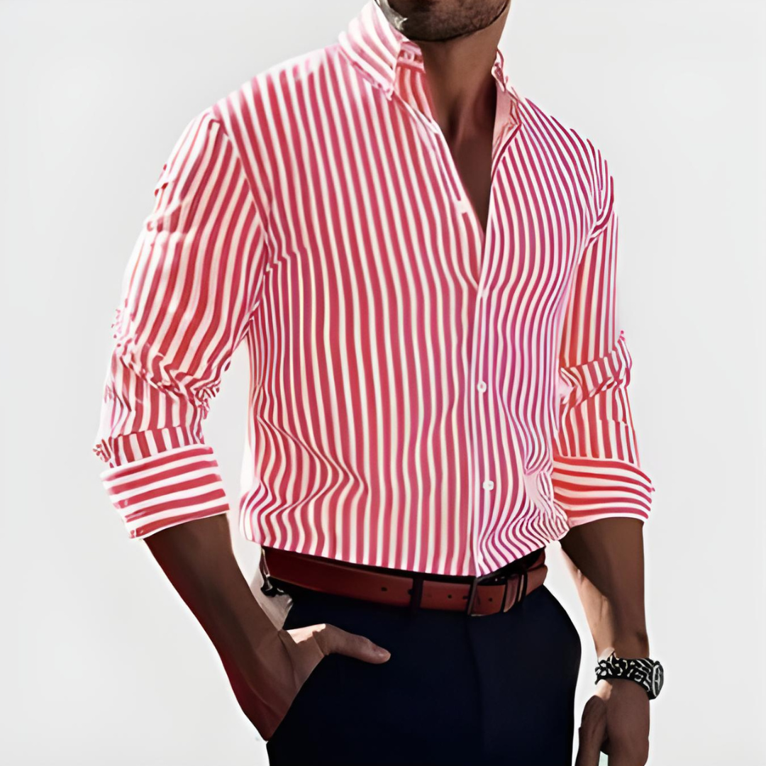 The Label ™ | Elegant gestreept overhemd