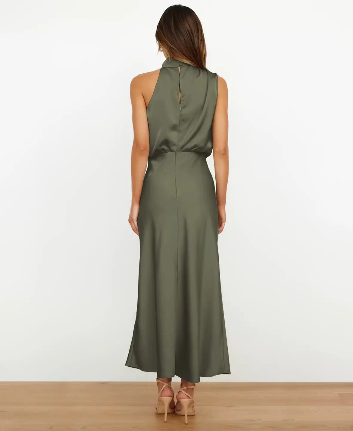 SATIN DRESS