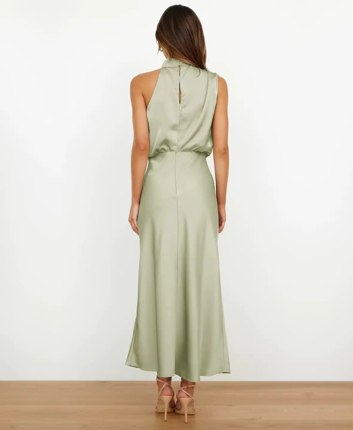 SATIN DRESS