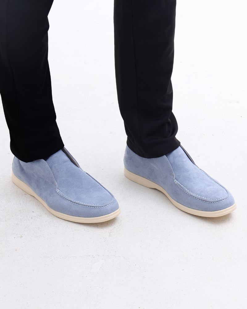 The Label ™ I Old Money High Suede Loafers