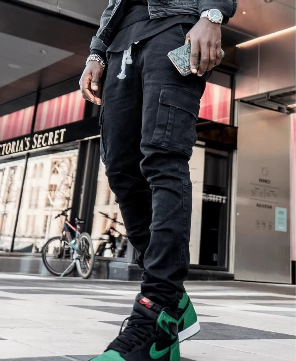 The Label ™ | Cargo Street Elastic Jeans