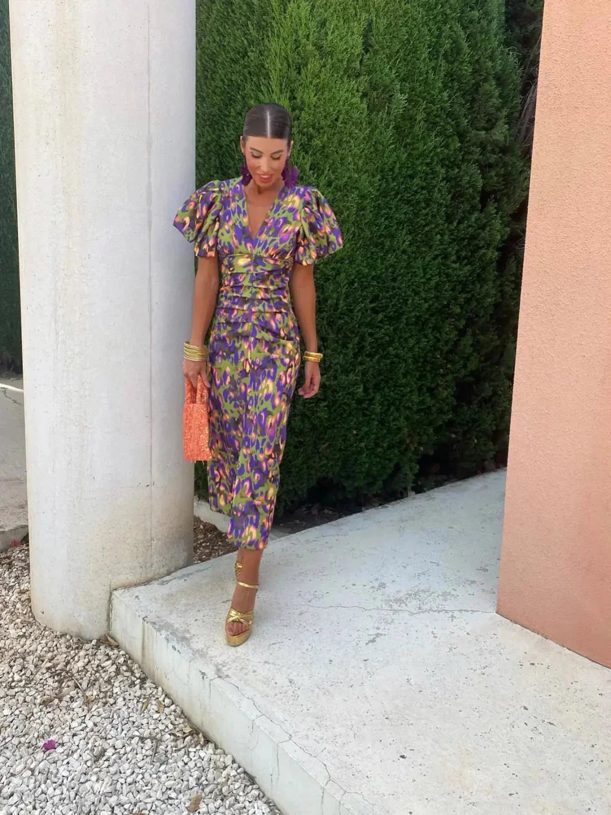 COLORFUL DRESS